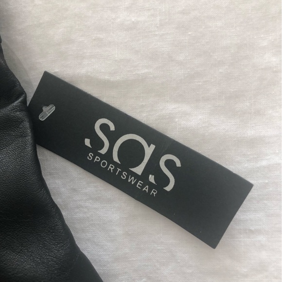 NWT S.A.S. 100% leather full skirt - Picture 3 of 10